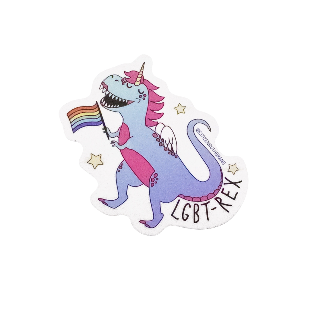 LGBT-Rex Sticker