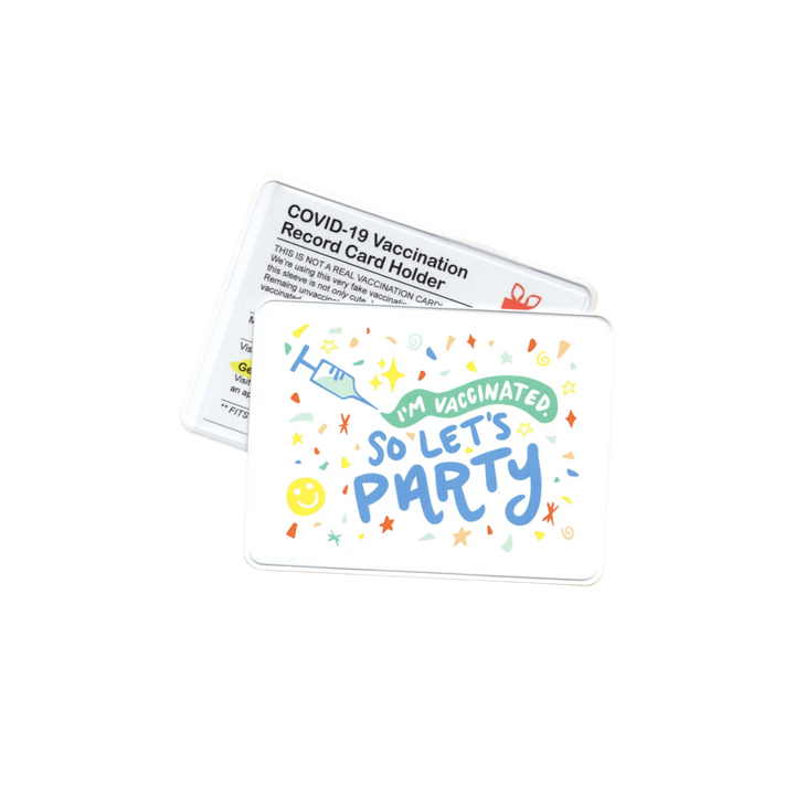 Let's Party!! Vaccination Card Case/Holder