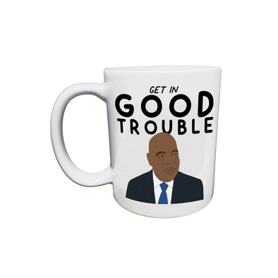 John Lewis Good Trouble Mug