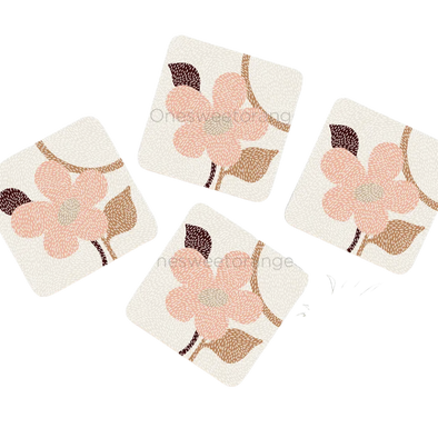 Daisy Coaster Set of 4