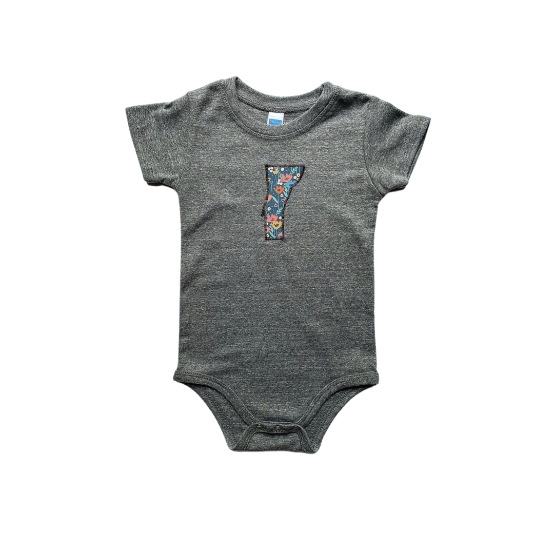 Vermont Wildflower Onesie