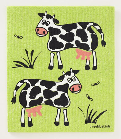 Cows Swedish Dishcloth