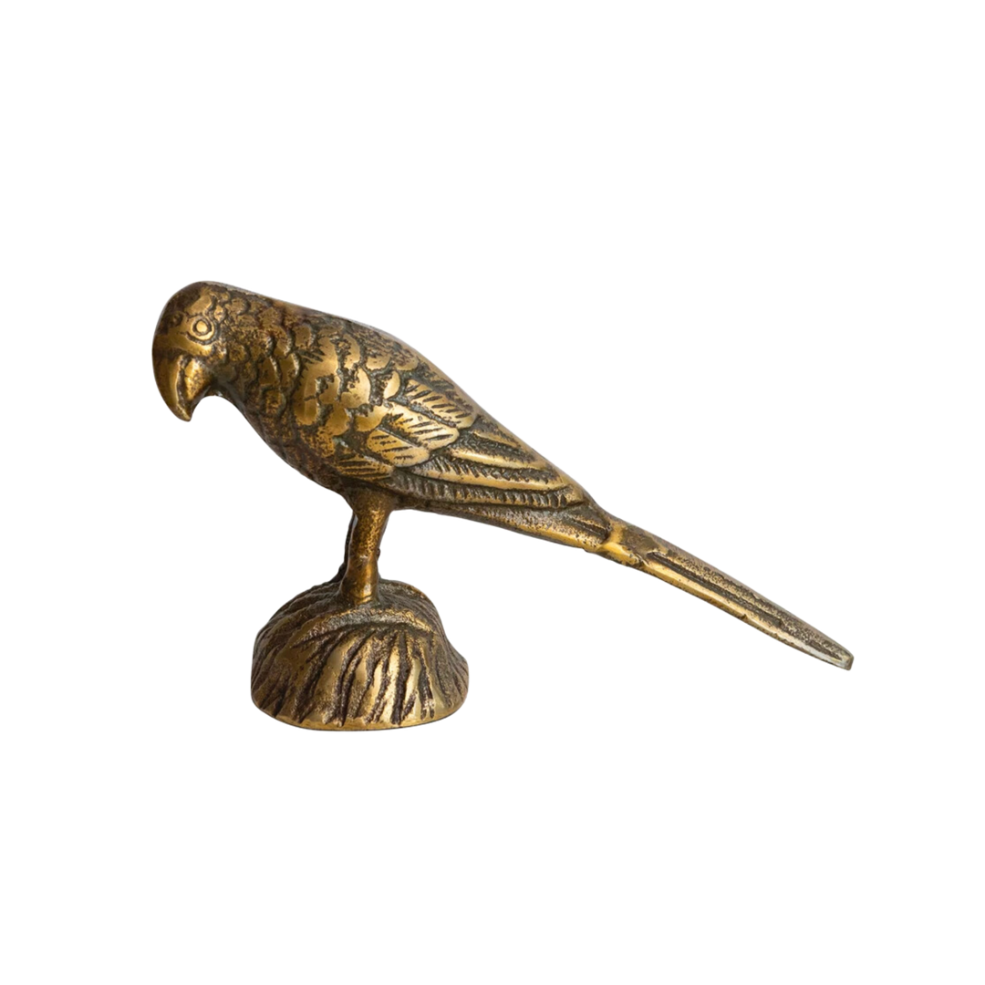 Brass Bird Figurine
