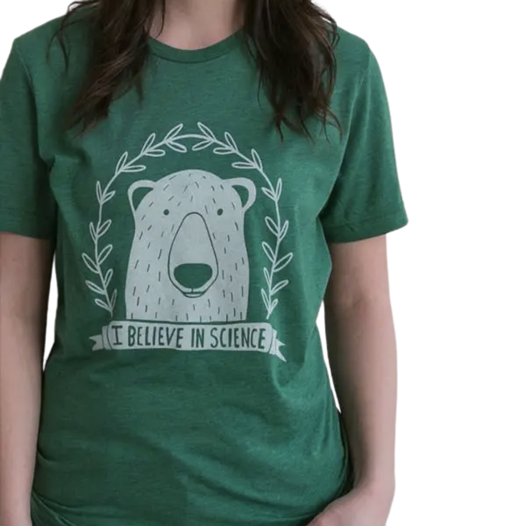 I Believe in Science Tee - Green