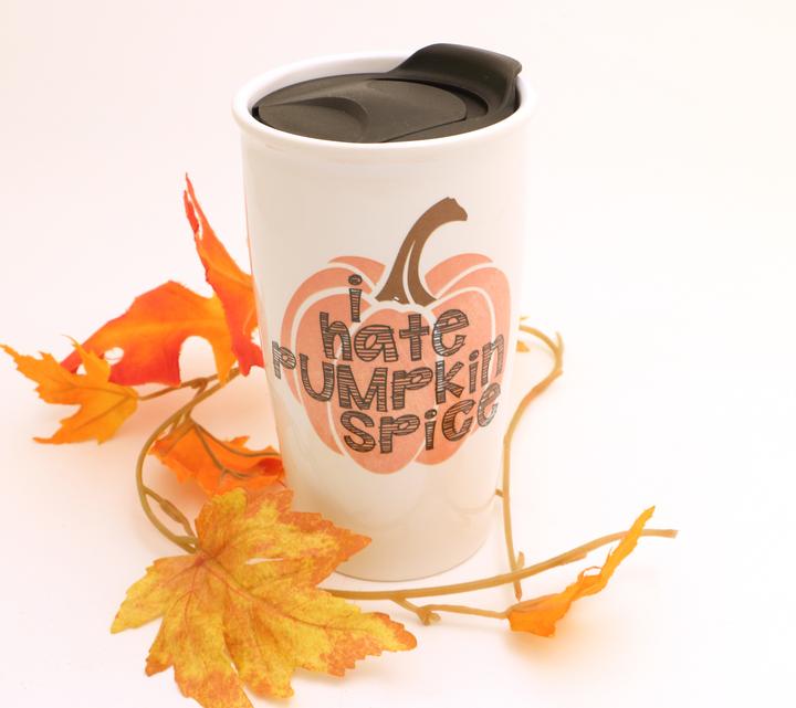 I Hate Pumpkin Spice Travel Mug