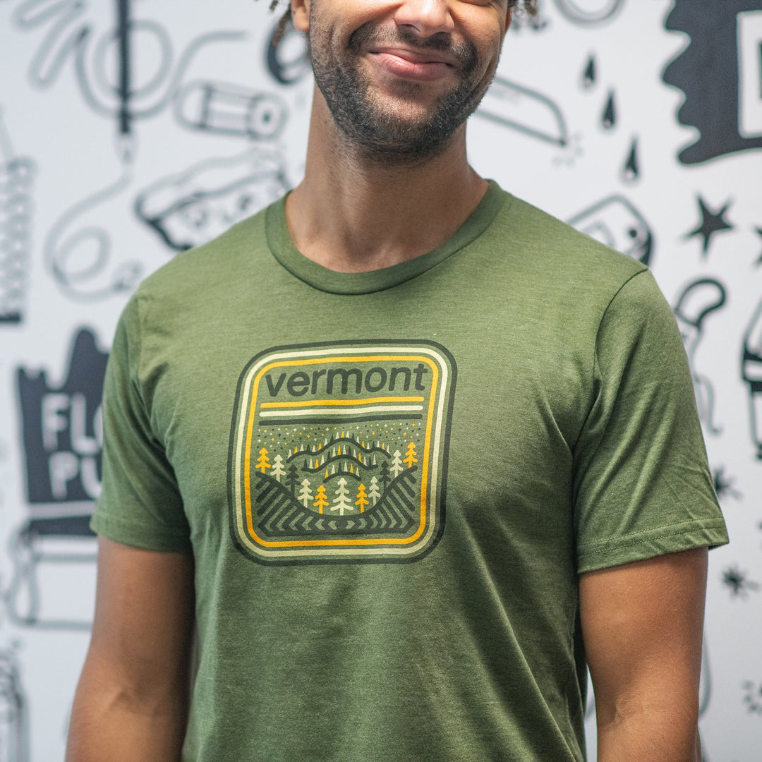 Green Gallen Square Vermont Tee - Unisex