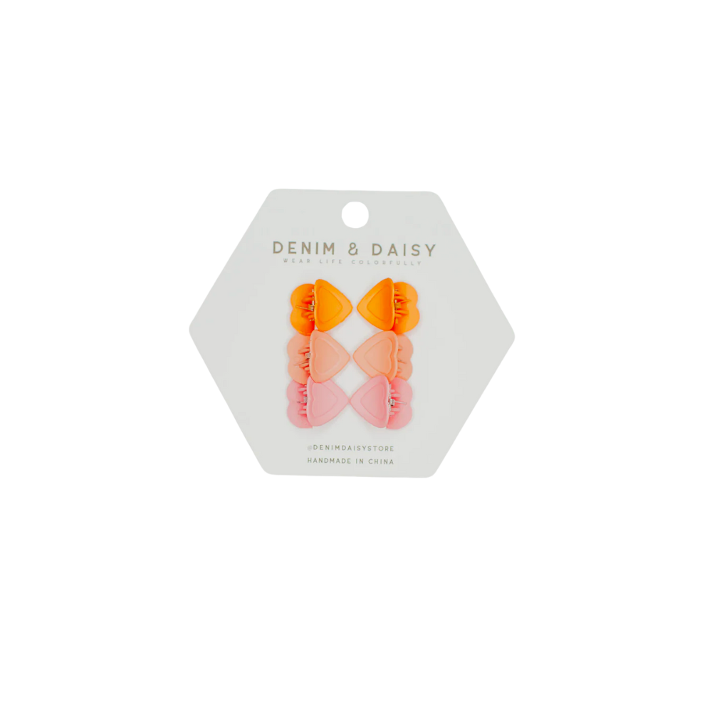 Mini Clips - Heart