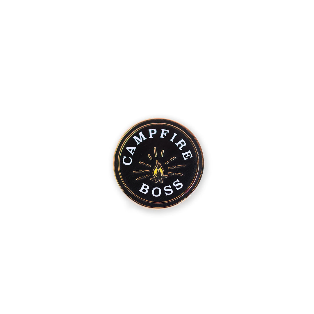 Campfire Boss Enamel Pin