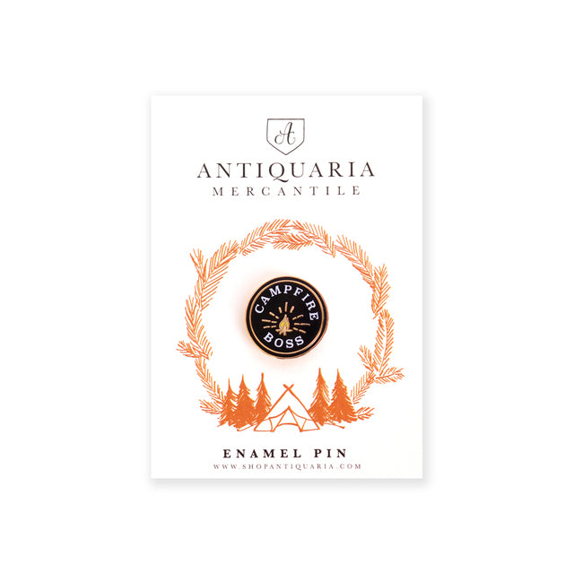 Campfire Boss Enamel Pin