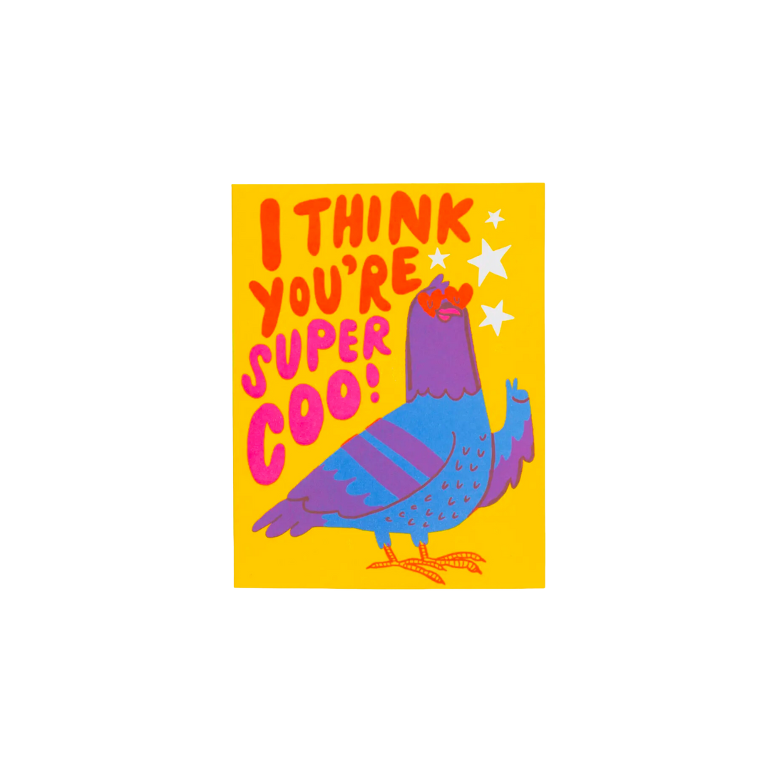 SuperCoo Pigeon Card
