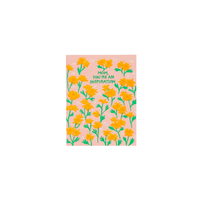 Inspiration Mom Wildflowers Card