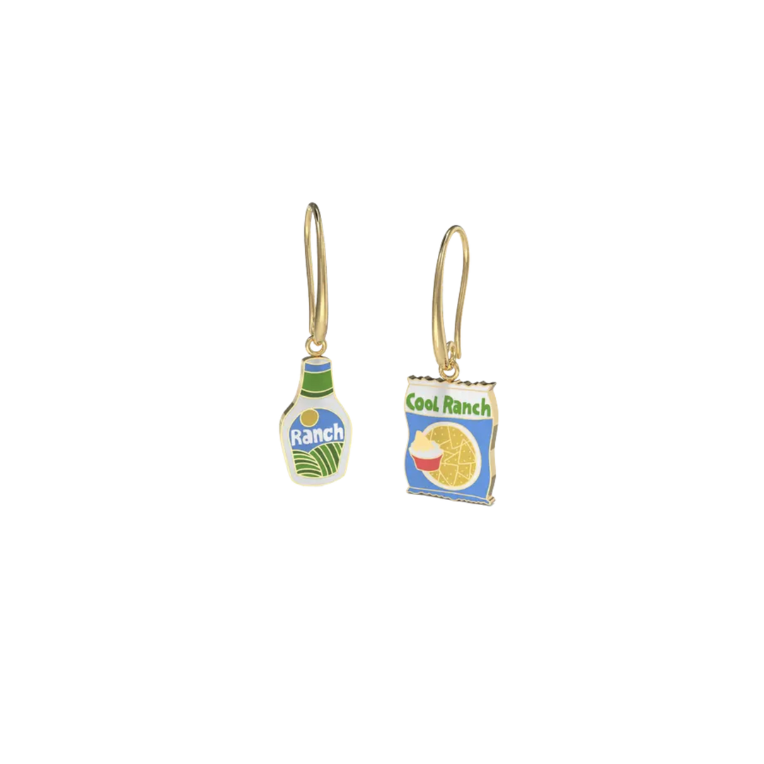 Cool Ranch Dressing Earrings