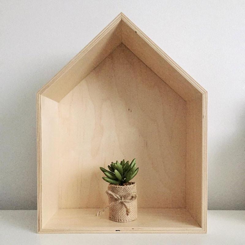 Natural House Shelf