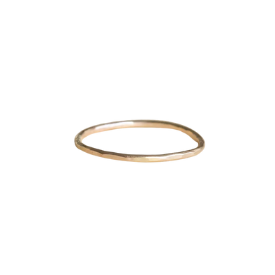 Hammered Stacking Ring
