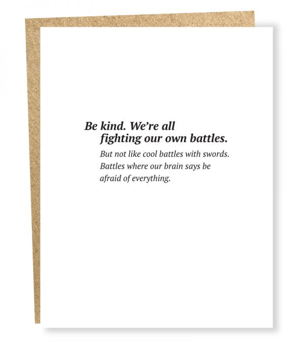Be Kind Card
