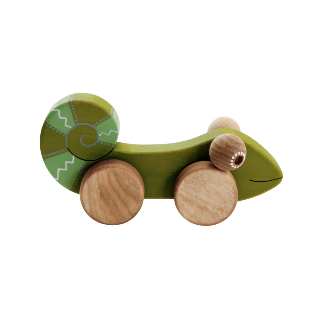Chameleon Push and Pull Toy