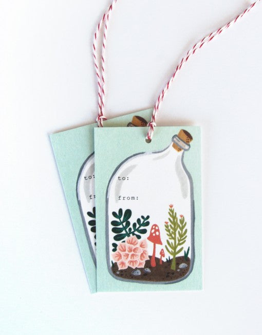 Terrarium Gift Tags