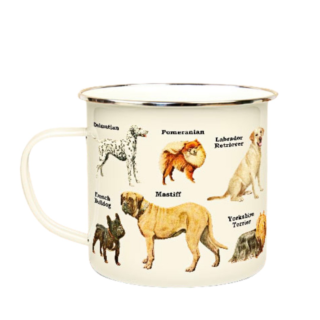 Dogs - Enamel Mug