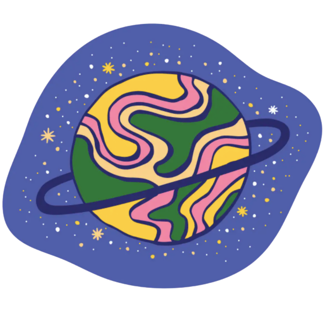 Planet Sticker
