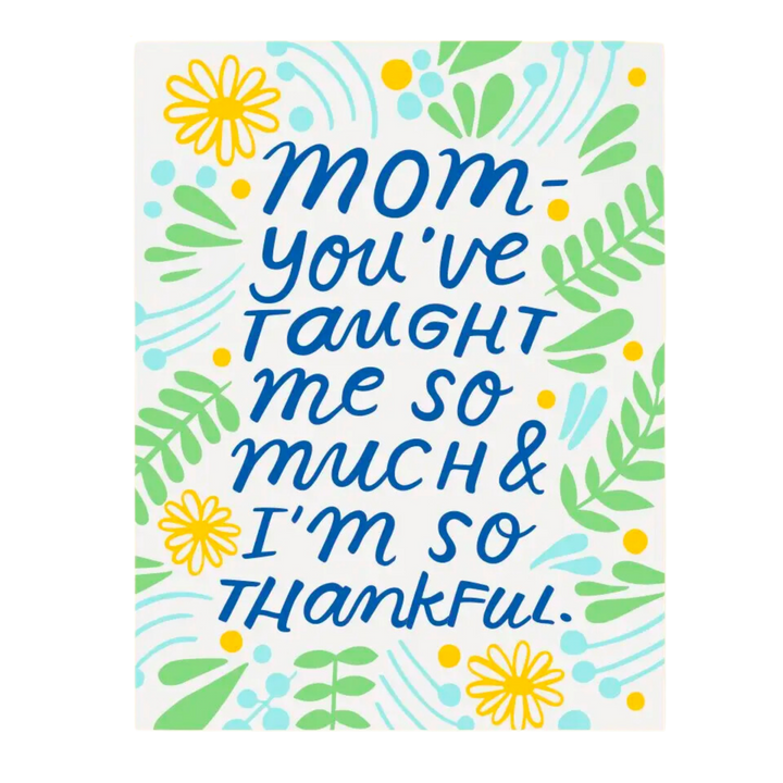 Thanks Mom Mother's Day Card