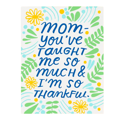 Thanks Mom Mother's Day Card