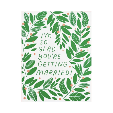 Vines Wedding Card