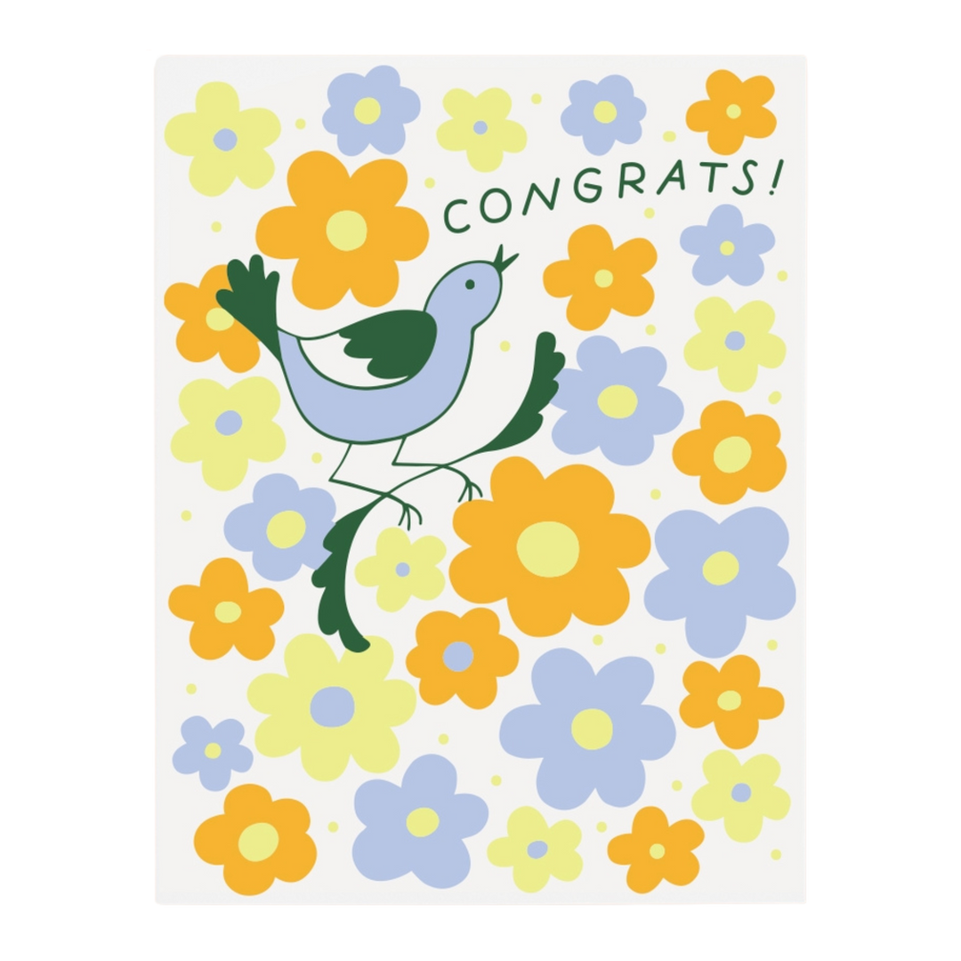 Bird Congrats Card