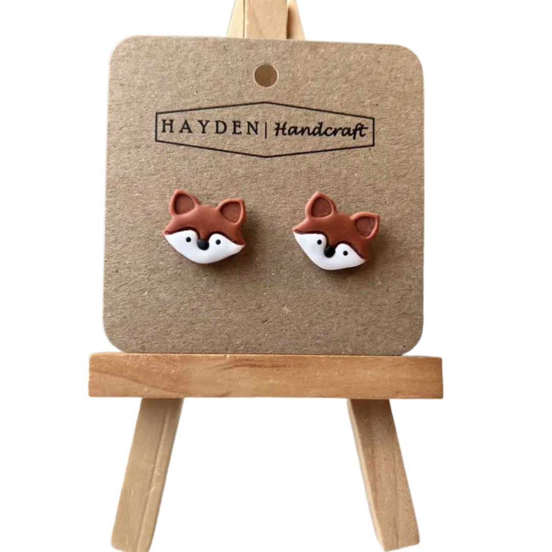 Fox Stud Earrings