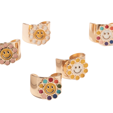 Smile Flower Ring