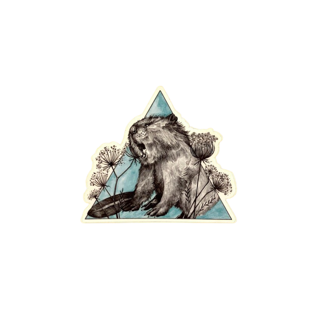 Beaver Sticker