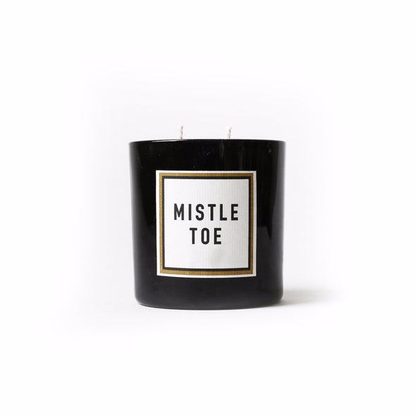 Mistletoe Double Wick Holiday Candle