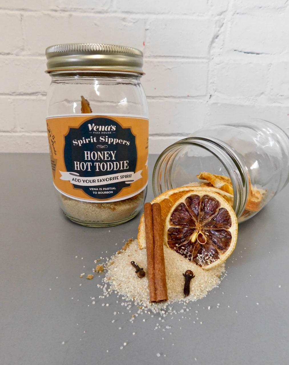Honey Hot Toddie Spirit Sipper Infusion Jar