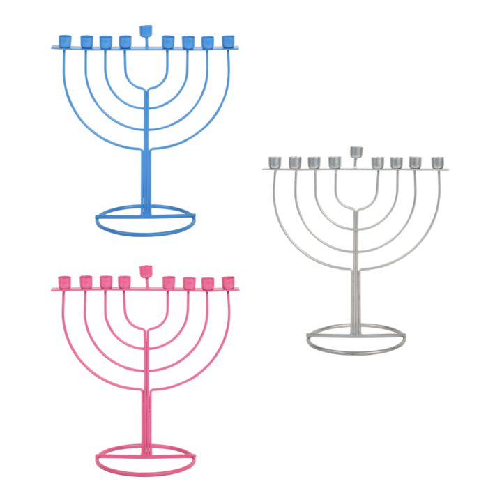 Wire Hanukkah Menorah