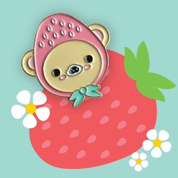 Strawbeary Pin