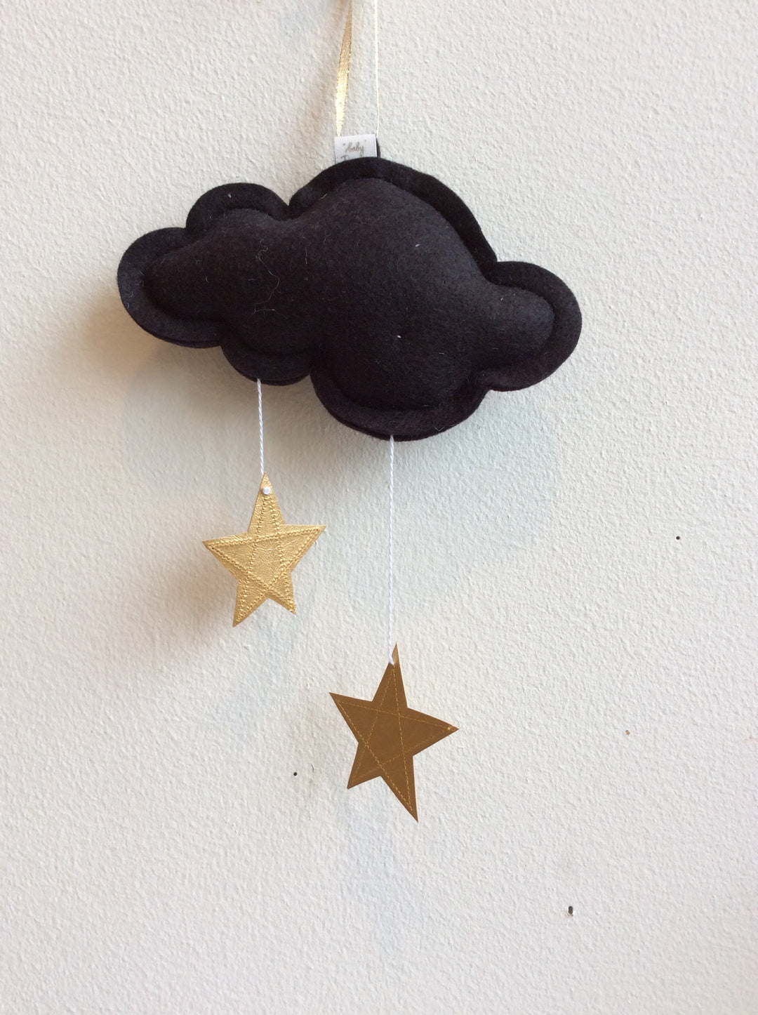 Black Mini Star Cloud Mobile