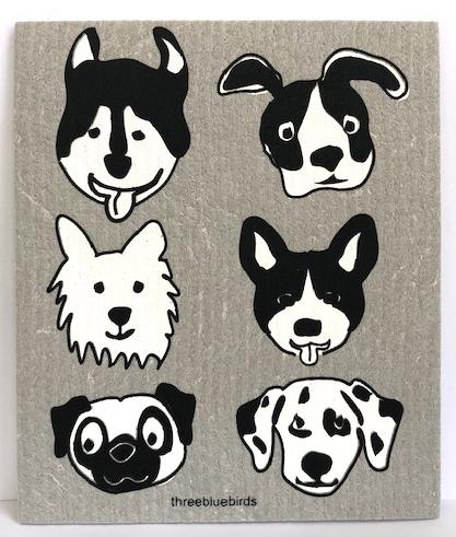 Bow Wow Swedish Dishcloth