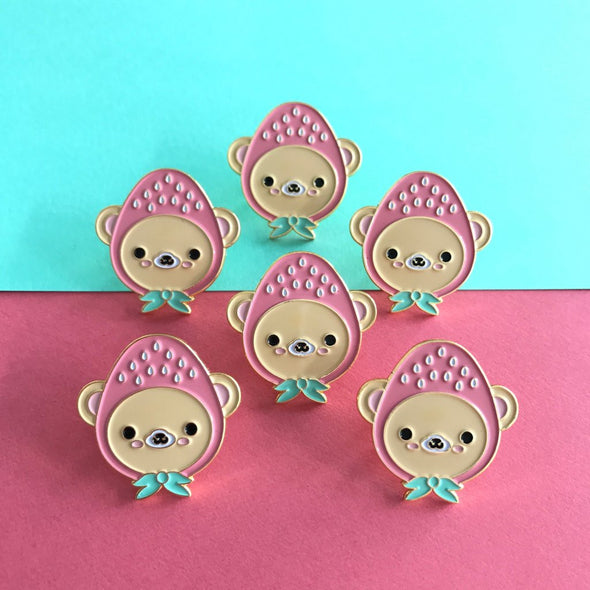 Strawbeary Pin