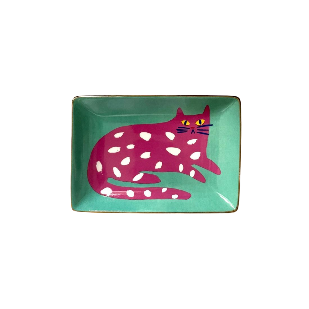 Spotted Cat Trinket Dish