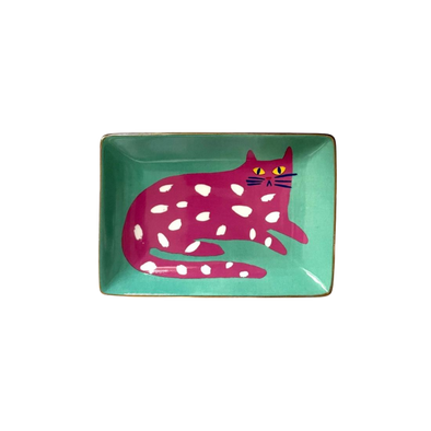 Spotted Cat Trinket Dish