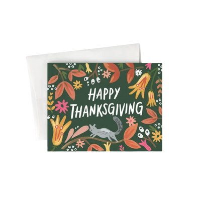 Thanksgiving Mums Card