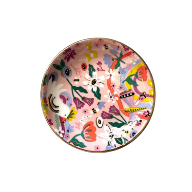 Butterfly Garden Trinket Dish