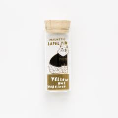 The Future is Feline Lapel Pin Magnetic in Vial