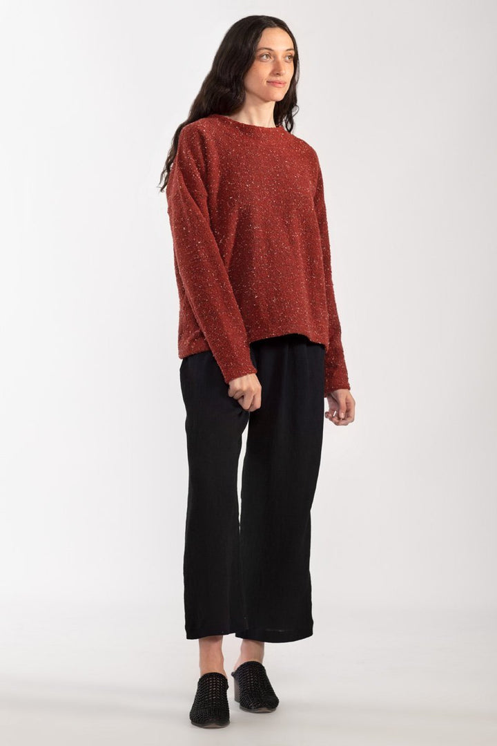 Pebble Knit Sweatshirt