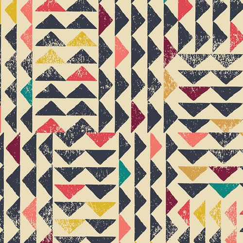 Cotton Headband - Colorful Angles
