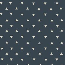 Cotton Jersey Infinity Scarf - Navy Confetti Triangle