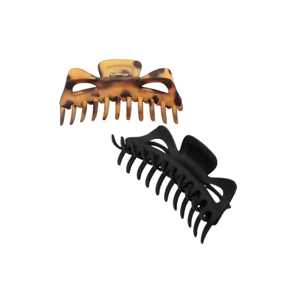 Recycled Plastic Jumbo Classic Claw Clips 2pc