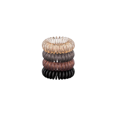 Brunette Hair Coils- Set of 4