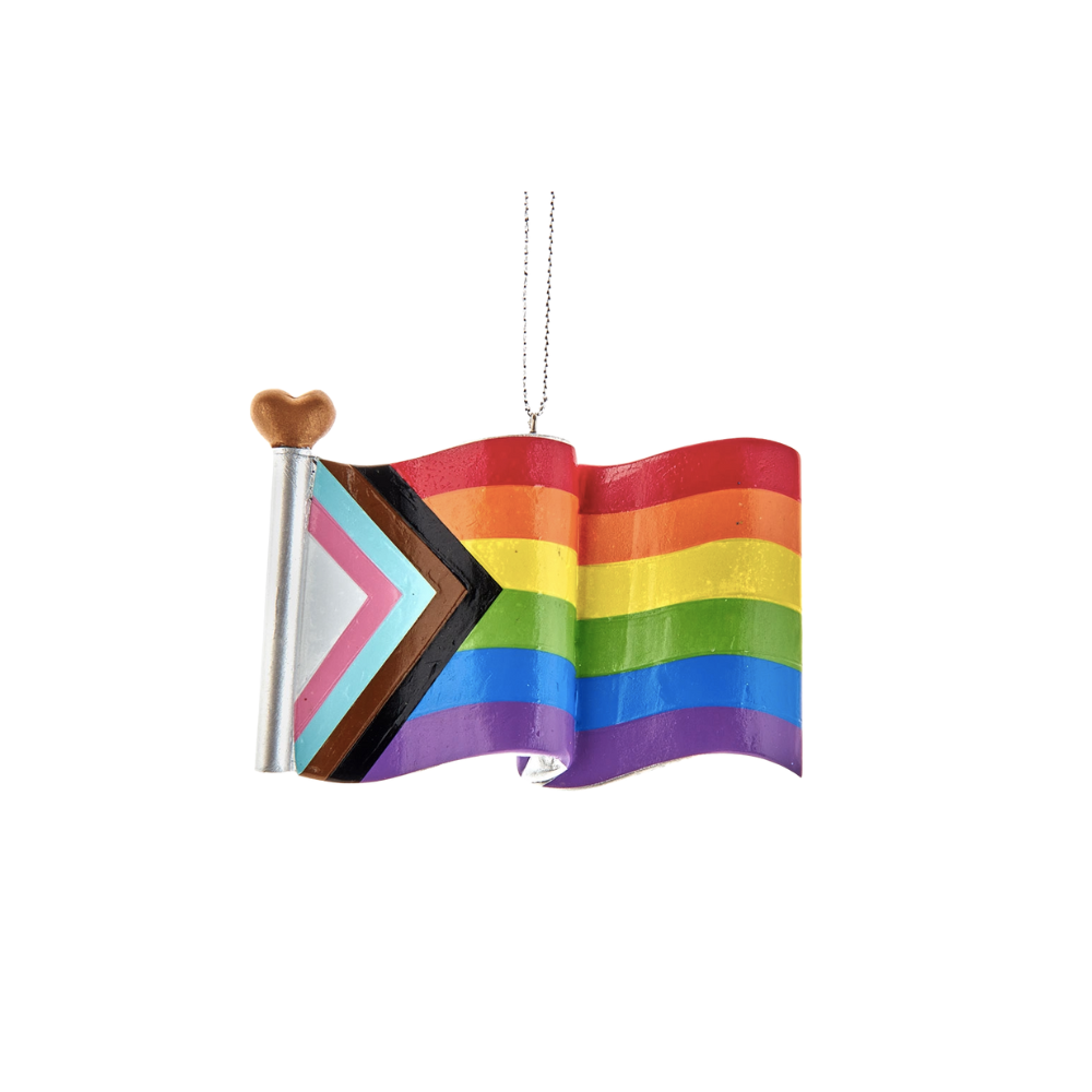 Pride Progress Flag Ornament