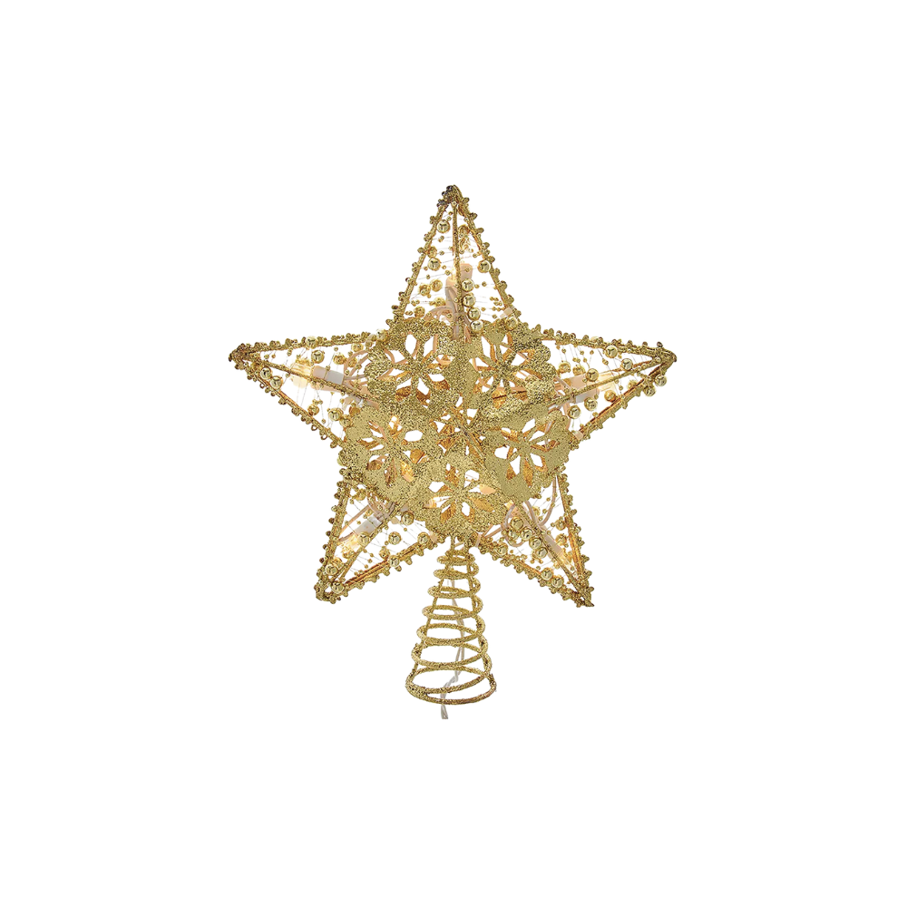 Gold Star Tree Topper