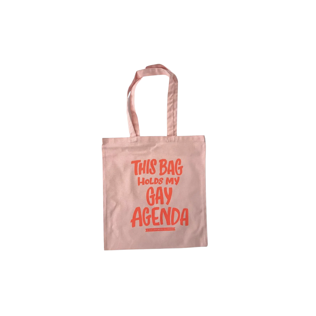 Gay Agenda Tote Bag